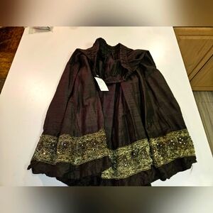 Women's Handmade Skirt Beading From India
